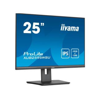 Monitor 25 cali XUB2595WSU-B5 IPS.PIVOT.16:10.USB.DP.HDMI.VGA.2x2W. 300(cd/m2).HAS(150mm)