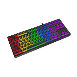 Klawiatura przewodowa Krux Atax RGB Pudding Outemu Black...