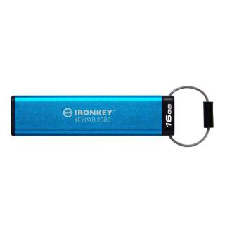 Pendrive 16GB IronKey Keypad 200 FIPS140-3 Lvl3 AES-256