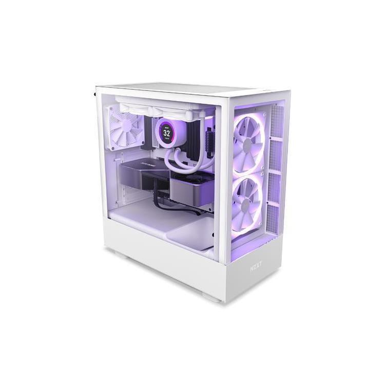 Obudowa NZXT H5 Elite Midi Tower biała z oknem