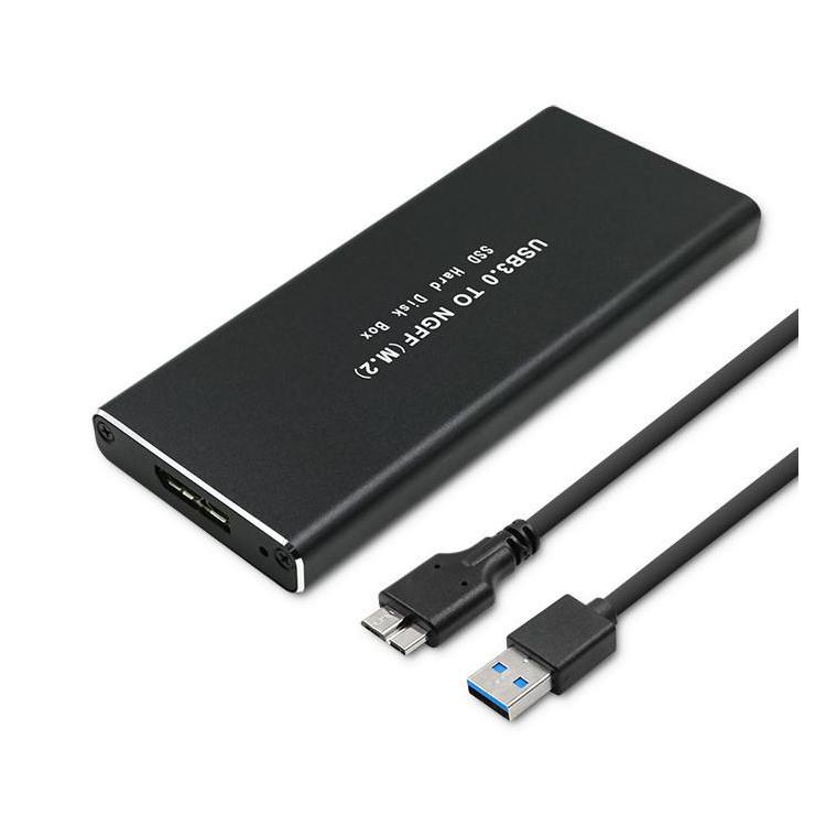 Obudowa | kieszeń do dysków SSD M.2 SATA | NGFF | USB 3.0