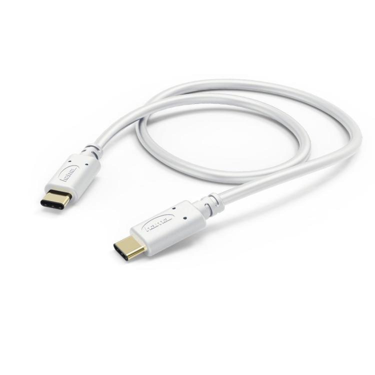 Kabel ładujący USB 2.0 Hama Data TYP-C -TYP-C, 1m, biały