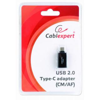 Adapter GEMBIRD A-USB2-CMAF-01 (USB typu C M - USB 2.0 F...