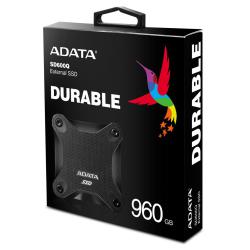 Dysk zewnętrzny SSD ADATA SD600Q (960GB 2.5" USB 3.2 czarny)