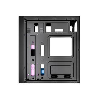 Obudowa Midi Tower Fornax M100RGB ATX wentylatory RGB Czarna