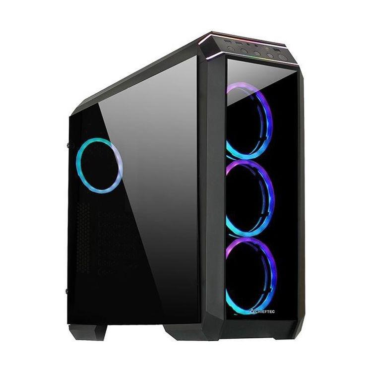 Obudowa Chieftec GP-02B-UC-OP ATX RGB bez zasilacza z oknem