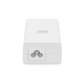 Zasilacz/Adapter PoE 802.3af, max. 48V 15.4W Gigabit 10/100/1000 Mbps, aktywny, Biały