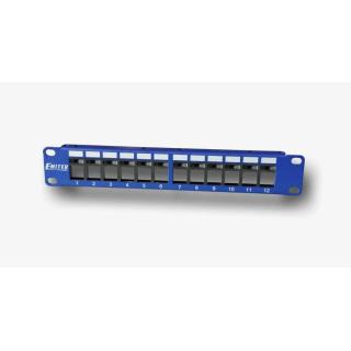 EmiterNet Panel 10” 12-portowy pusty dla RJ45 i RJ12 do...