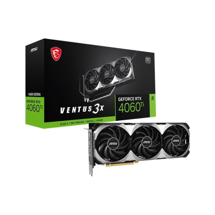 Karta graficzna GeForce RTX 4060 Ti Ventus 3X 16G OC GDDR6 128bit 3DP