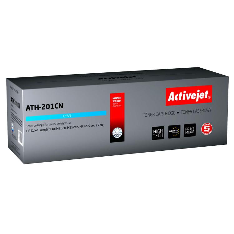 Activejet ATH-201CN Toner (zamiennik HP 201A CF401A Supreme 1400 stron niebieski)