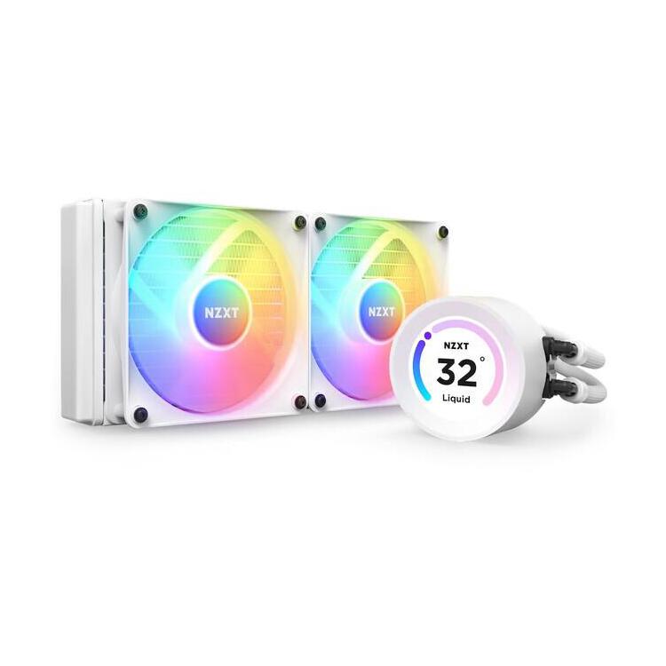 Chłodzenie wodne Kraken Elite 240 RGB LCD Białe