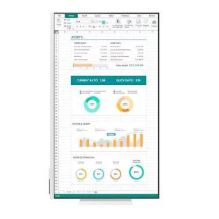 Monitor 32 cale SMART M8 VA 3840x2160 UHD 16:9 1xHDMI 1xUSB-C (65W) 2xUSB 2.0 4ms(GTG) WiFi/BT HAS+PIVOT Webcam głośniki płaski