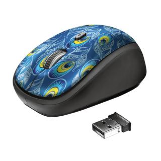 Mysz TRUST Yvi Wireless Peacock