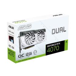 Karta graficzna ASUS Dual GeForce RTX 4070 12GB OC WHITE