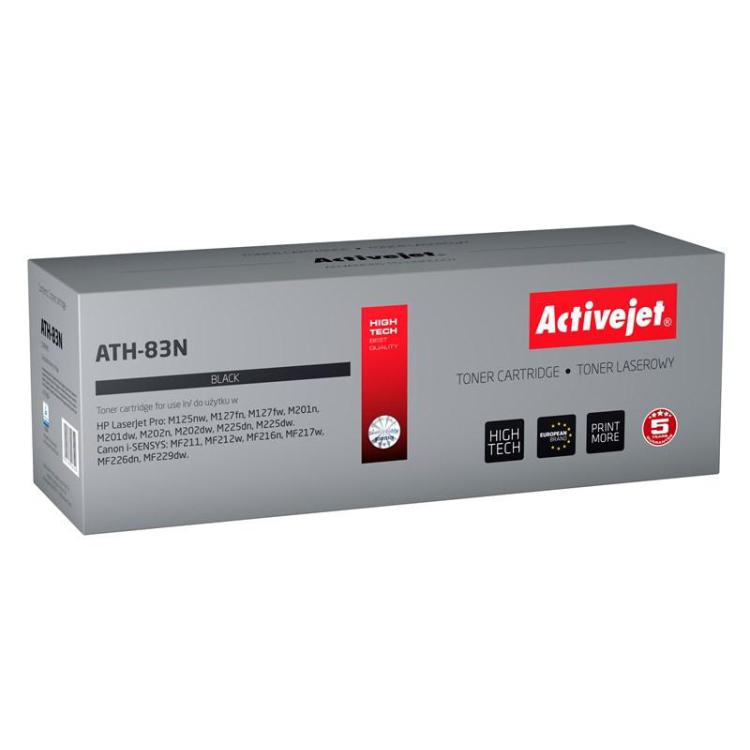 Activejet ATH-83N Toner (zamiennik HP 83A CF283A, Canon CRG-737 Supreme 1500 stron czarny)