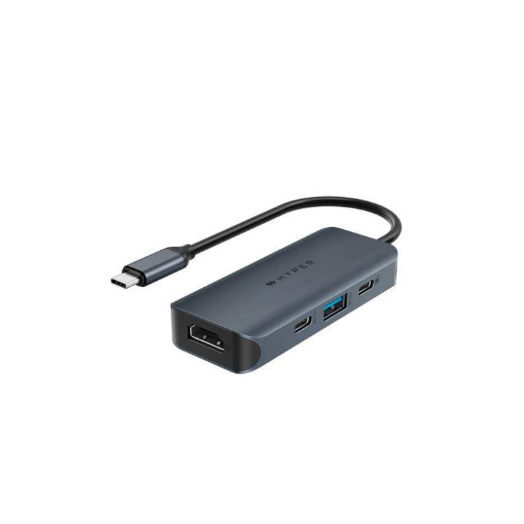 Koncentrator HyperDrive Next 4 Port USB-C Hub HDMI/4K60Hz/Mac/PC/Chromebook/ 100W PD/Pass-Through