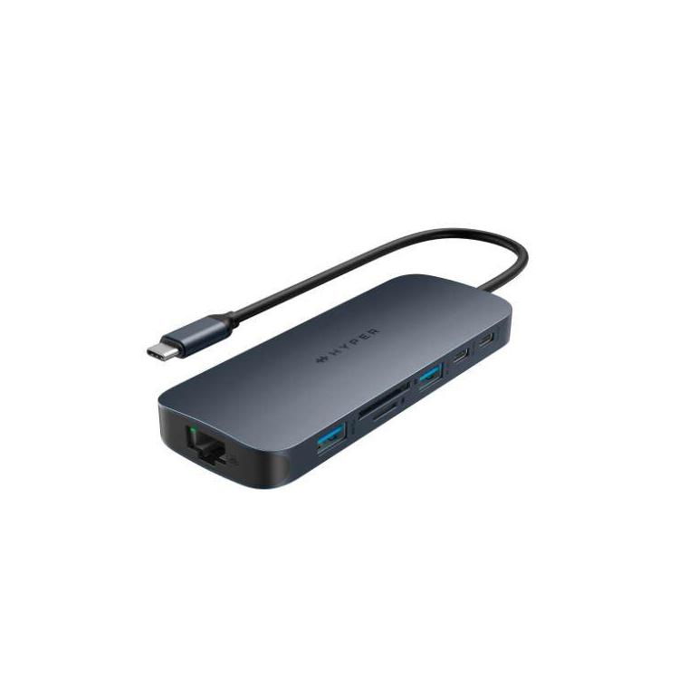 Koncentrator HyperDrive Next 11-Port USB-C Hub 2xHDMI/4K60Hz/SD/mSD/PD 3.1 140W power pass-through/miniJack