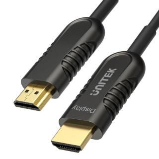 Kabel optyczny HDMI Unitek Y-C1076BK HDMI 2.0, AOC, 4K...