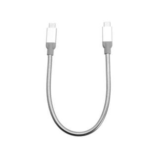 Kabel Verbatim USB-C(M) - USB-C(M) 3.1 Gen 2 0.3m srebrny