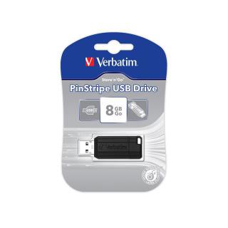 Pendrive Verbatim 8GB PinStripe USB 2.0