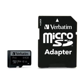 Karta pamięci Micro SDXC Verbatim 64GB Class 10 UHS-1 +...