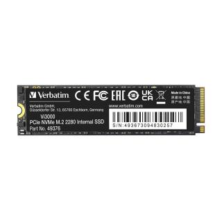 Dysk SSD Verbatim Vi3000 2TB M.2 PCIe Gen3 NVME 2280...