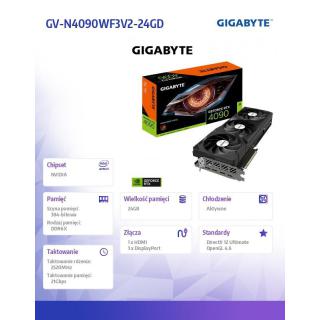 Karta graficzna GeForce RTX 4090 WINDFORCE V2 24G GDDR6X 384bit 3DP