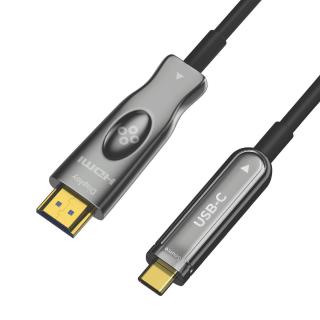 Kabel Optyczny HDMI CLAROC-USBC-HDMI-10M HDMI - USB-C...