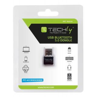 Adapter / Mini odbiornik Techly USB Bluetooth 5.0 + EDR