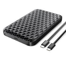 Obudowa na dysk Orico 2520C3-CX-BK-EP HDD/SSD 2,5", USB-C...