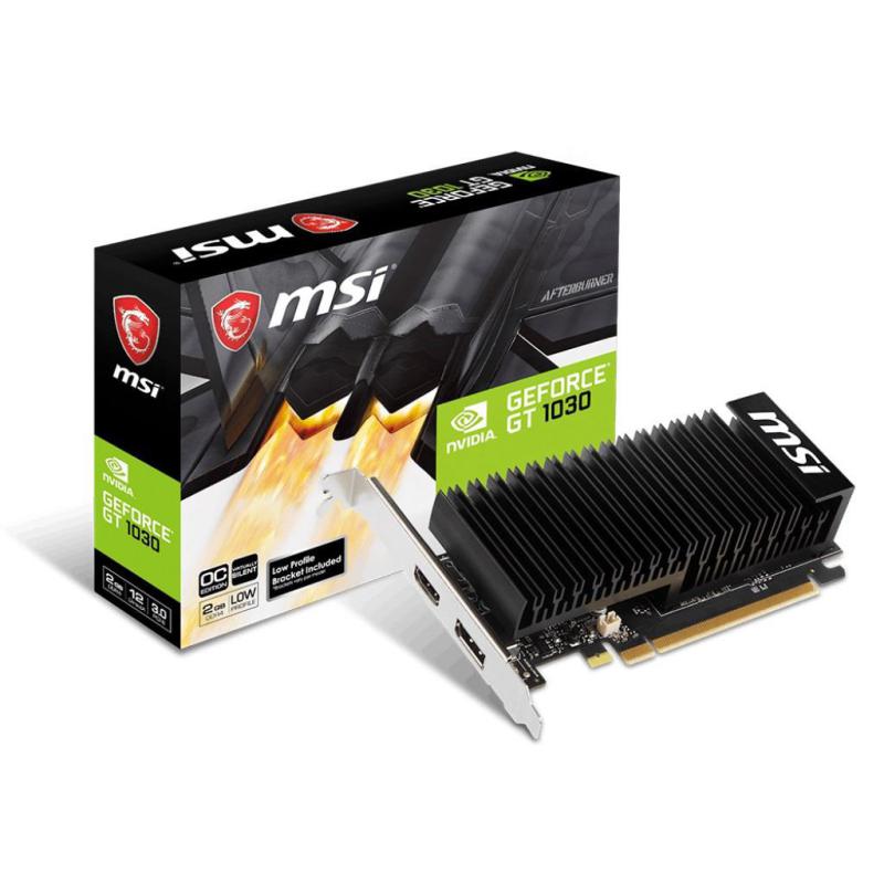 Karta VGA MSI GeForce GT 1030 2GHD4 LP OC 2GB DDR4 64bit HDMI+DP PCIe3.0