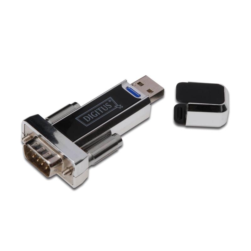 Konwerter DIGITUS DA-70155-1 USB 1.1/RS232 M/M