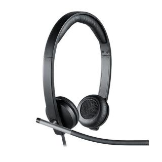 Słuchawki z mikrofonem Logitech USB Headset H650e Stereo