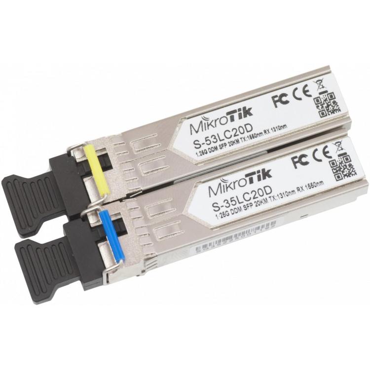 Moduły 2 SFP 1.25G LC SM 20km S-3553LC20D