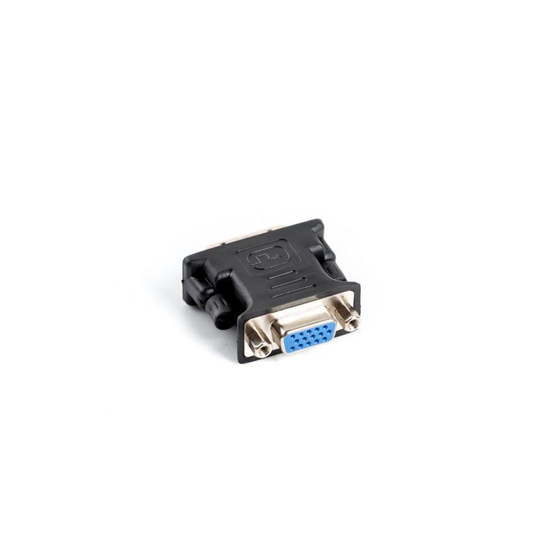 Adapter Lanberg AD-0012-BK DVI-I (M)(24+5) Dual Link - VGA (F) czarny