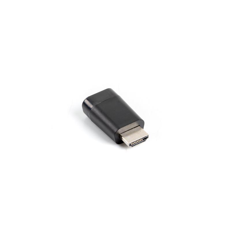 Adapter Lanberg AD-0016-BK HDMI-A (M) - VGA (F) czarny