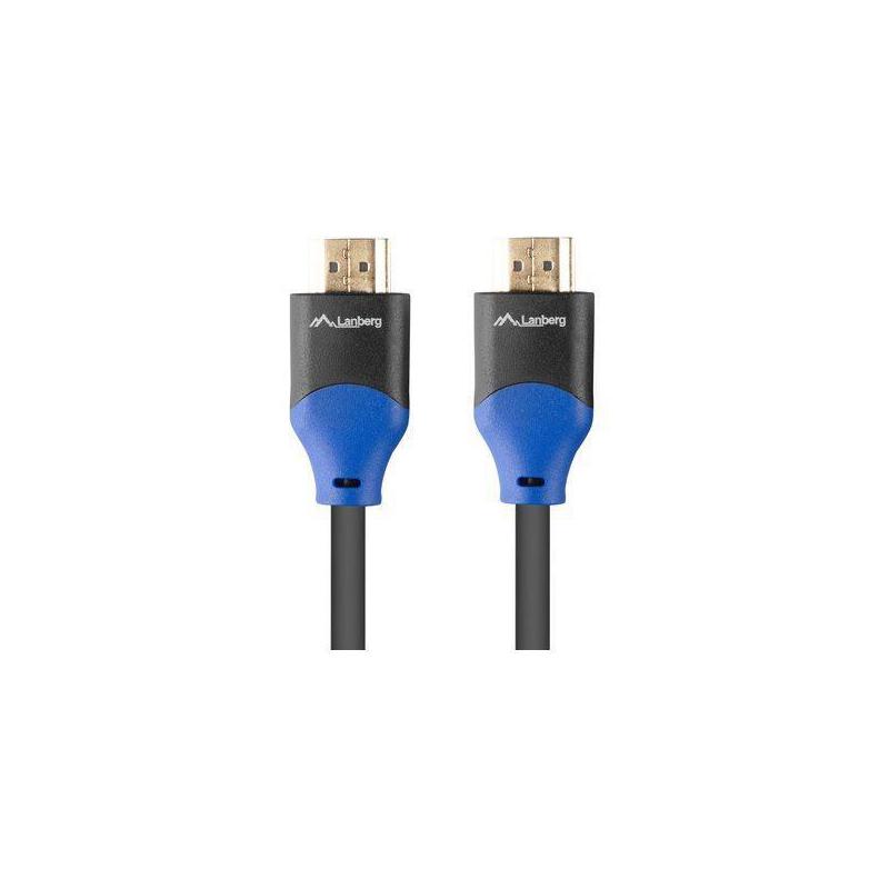 Kabel HDMI Lanberg M/M v2.0 4K pełna miedź 1.8m czarny Box