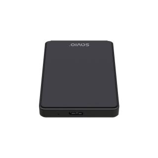 Obudowa na dysk HDD/SDD SAVIO AK-65, USB 3.0, 2,5", czarna