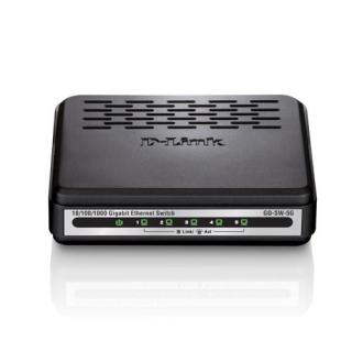 Switch D-Link GO-SW-5G/E (5x 10/100/1000Mbps)