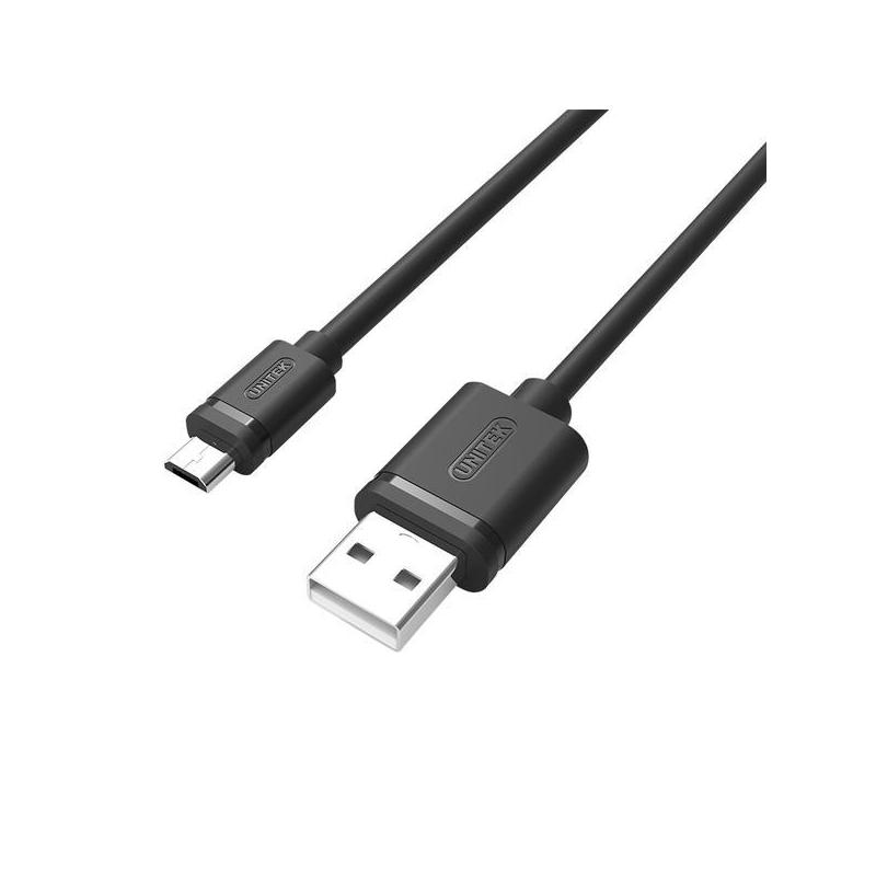 Kabel Unitek Y-C451GBK microUSB do USB 2.0, 1m