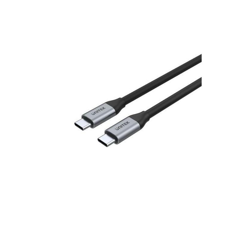 Kabel USB-C Unitek C14082ABK 4K 60Hz, 20V/5A, 10Gbps, 1m, M/M