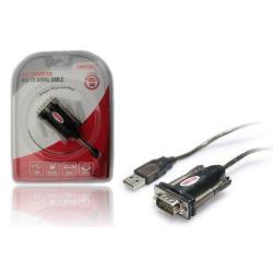 Adapter Unitek Y-105A USB - 1x RS-232 + Adapter DB9F/DB25M