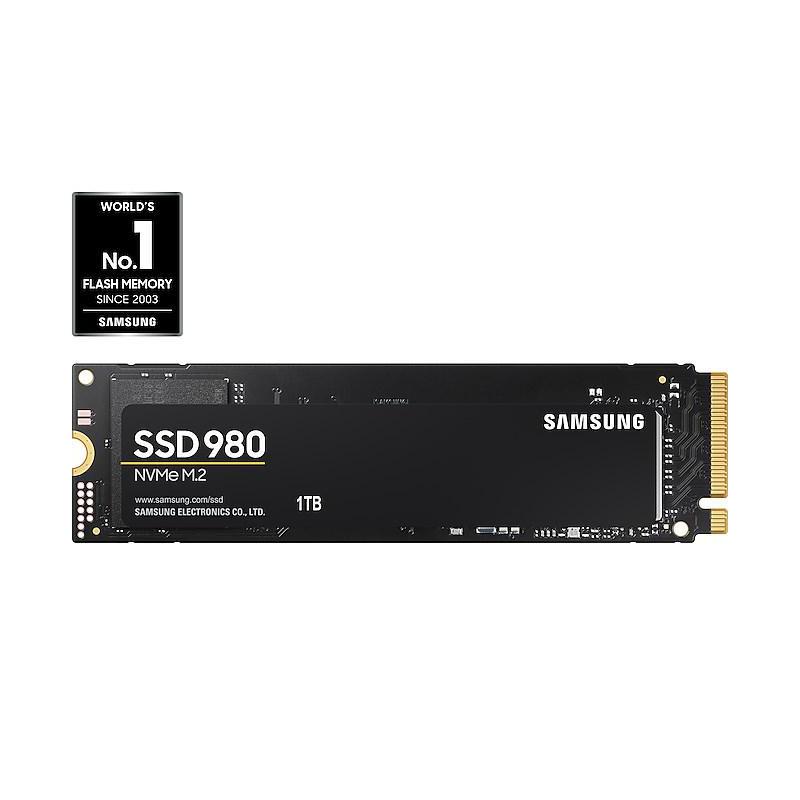 Dysk SSD Samsung 980 1 TB M.2 2280 PCI-E x4 Gen3 NVMe (MZ-V8V1T0BW)