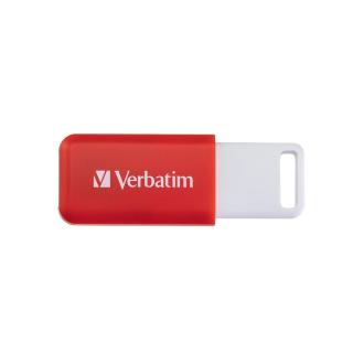 Pendrive Verbatim DataBar 16GB USB 2.0 Red