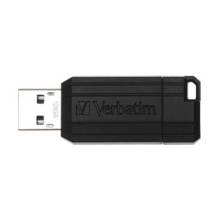 Pendrive Verbatim PinStripe 128GB USB 2.0 Black