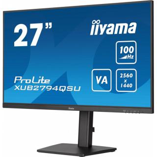 Monitor 27 cali XUB2794QSU-B6 VA,QHD,HDMI,DP,100Hz,HAS(150mm),USB3.2