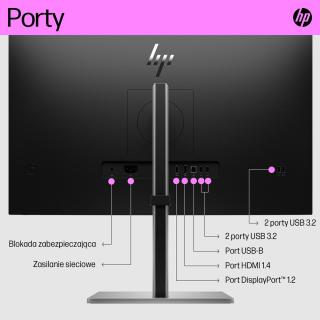 MONITOR HP LED 27” E27q G5 (6N6F2AA)