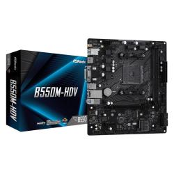 Płyta ASRock B550M-HDV /AMD B550/DDR4/SATA3/M.2/USB3.0/PCIe4.0/AM4/mATX