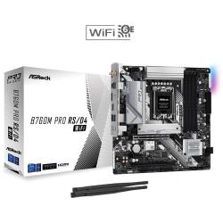 Płyta ASRock B760M PRO RS/D4 WIFI /B760/DDR4/SATA3/M.2/USB3.1/WiFi/BT/PCIe5.0/s.1700/mATX