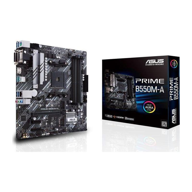 Płyta Asus PRIME B550M-A /AMD B550/SATA3/M.2/USB3.1/PCIe4.0/AM4/mATX